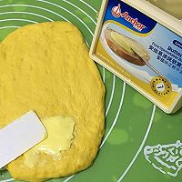 南瓜吐司面包#安佳黑科技易涂抹软黄油#的做法图解18