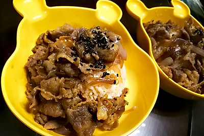 日式牛肉饭～儿童简餐系列
