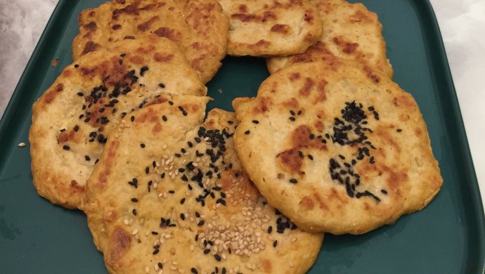 豆腐肉糜鸡蛋粗粮饼