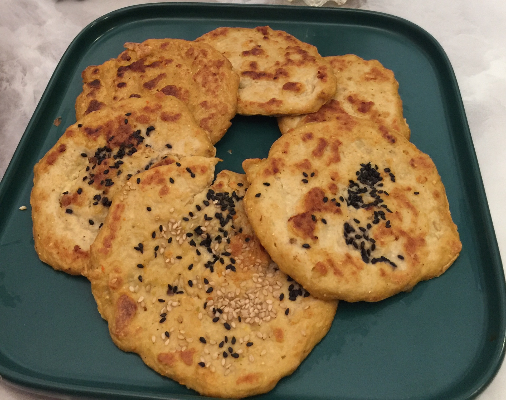 Tofu, minced meat, egg, coarse grain cake