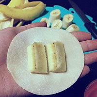 饺子皮的妙用——香蕉派的做法图解2