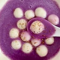 #汤圆创意吃法#紫薯芋泥小汤圆的做法图解7