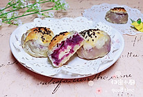 椰浆紫薯奶皮月饼的做法