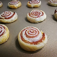 手抓饼做【酥皮培根卷】的做法图解8