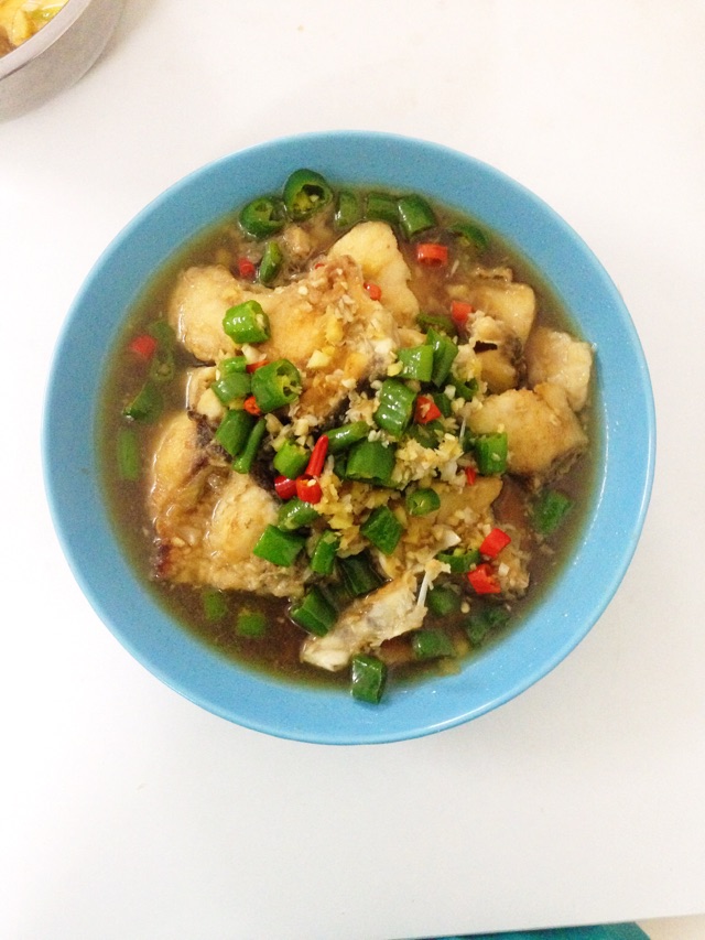 香辣煎鱼块