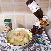 #夏至日，大口吃面#海米冬瓜米粉汤…✨的做法图解9