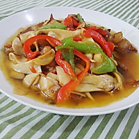 杏鲍菇炒肉的做法图解7