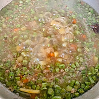 肉末芸豆盖浇饭的做法图解8
