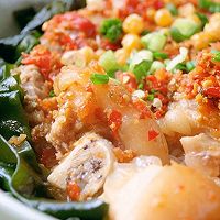 #以美食的名义说爱她#泡椒蒸魔芋丝猪蹄的做法图解12
