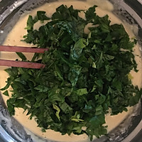 芹菜叶咸食的做法图解3
