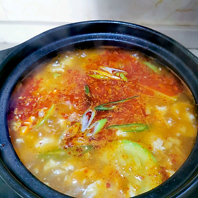 简版韩式嫩豆腐汤