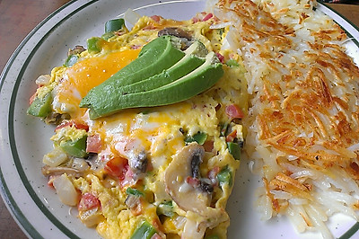 加州风煎蛋卷——非吃不可的美式早餐