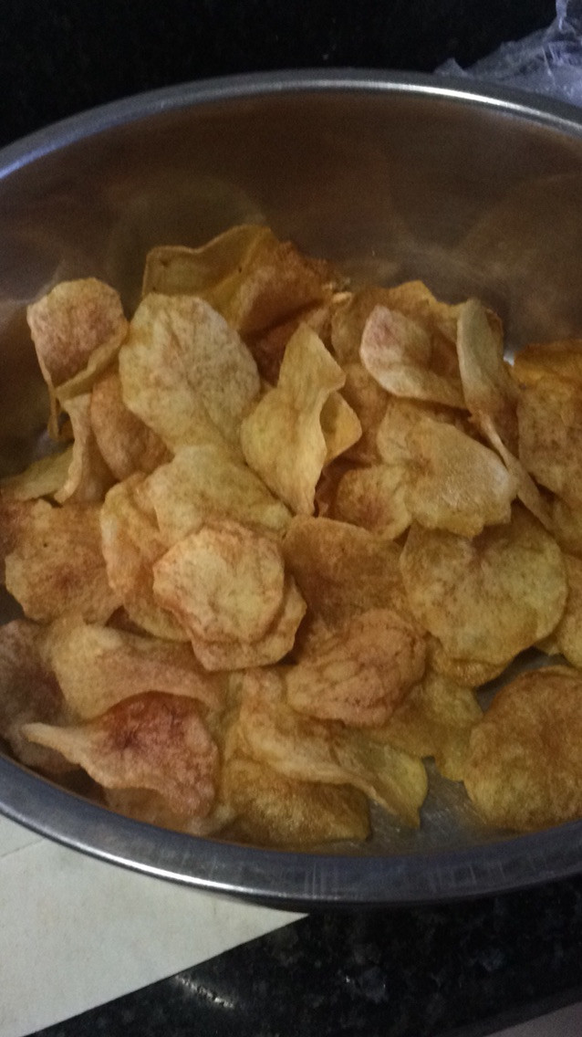 炸土豆片的做法