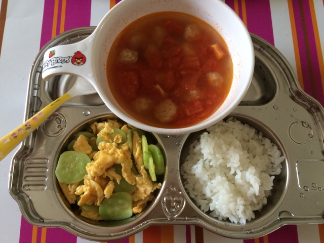 土豆哥辅食——番茄肉丸汤