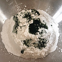 春季限定_青团【传统雪菜笋丁肉馅和豆沙馅】的做法图解8