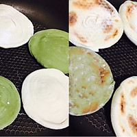 青汁肉夹膜的做法图解3