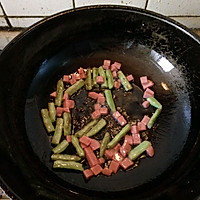 豆角炒西葫芦的做法图解2