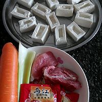 榨菜酿白水豆腐——乌江榨菜的做法图解2