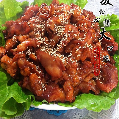 韩式烤鸡腿肉