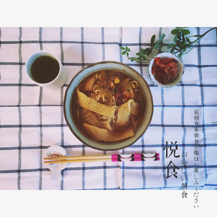 韩国泡菜拉面的做法
