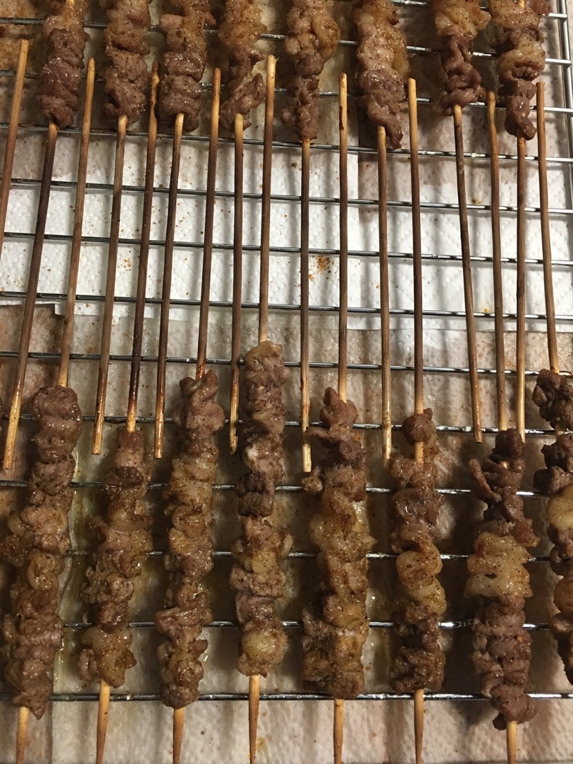 烤羊肉串的做法图解5