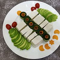 #刘畊宏女孩减脂饮食#减脂美食/牛油果豆腐的做法图解5