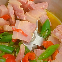辣椒炒咸肉的做法图解10