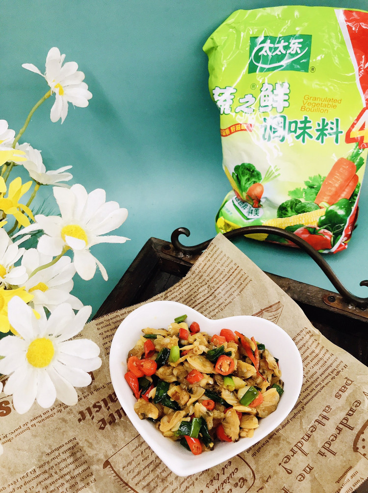 香辣花甲肉的做法