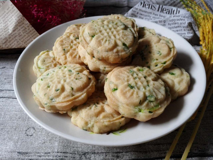 香葱桃酥的做法