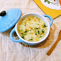 砂锅蔬菜粥#柏翠辅食节–营养佐餐#的做法图解8