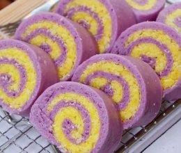 紫薯椰蓉卷【宝宝辅食】的做法