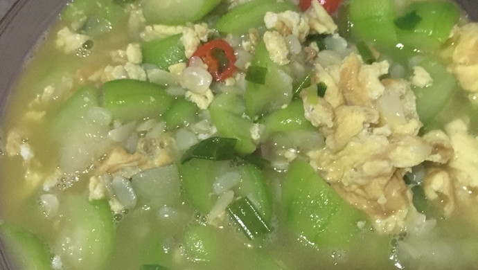 丝瓜炒鸡蛋
