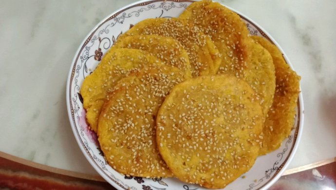 南瓜芝麻饼