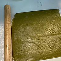 免打发！清爽酥脆的日式抹茶雪绒饼干的做法图解5