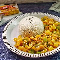 咖喱鸡肉饭#百梦多圆梦季#的做法图解9