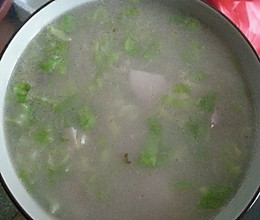 超简单的芋头菜汤的做法
