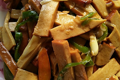 尖椒炒豆干