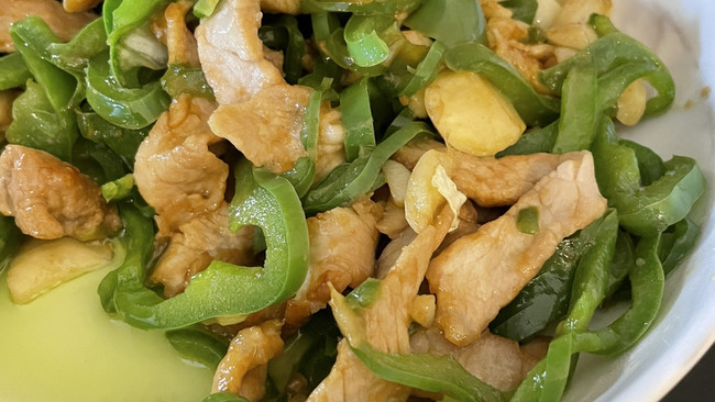 青椒肉丝的做法