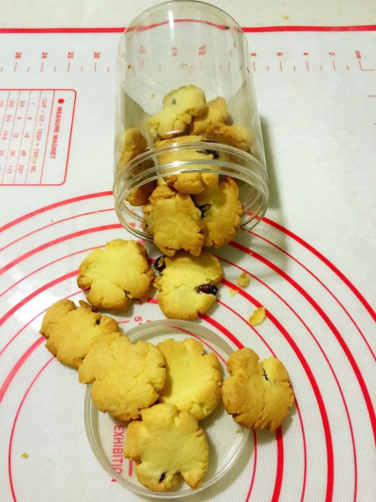 葡萄干玛格丽特饼干的做法