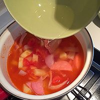 番茄浓汤一定要用番茄熬出来的做法图解6