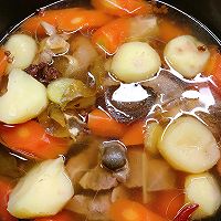 #东古滋味 幸福百味#胡萝卜羊肉汤的做法图解14