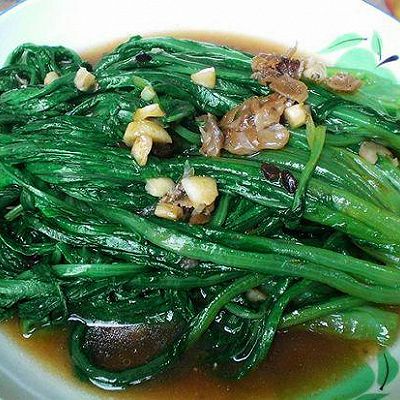 蒜茸油麦菜