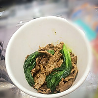 木耳菜炒牛肉的做法图解4