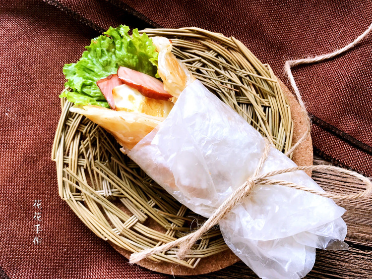 里脊蛋手抓饼的做法