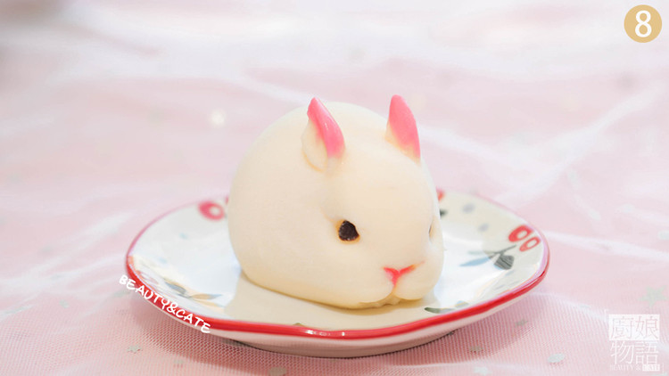 这只胖乎乎的兔子竟然是甜品，口感Q弹细腻，吃一口就能被征服！的做法