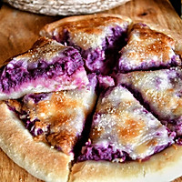 仙气十足紫薯披萨的做法图解17