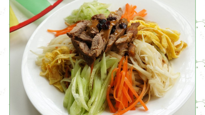 牛肉麻酱凉面