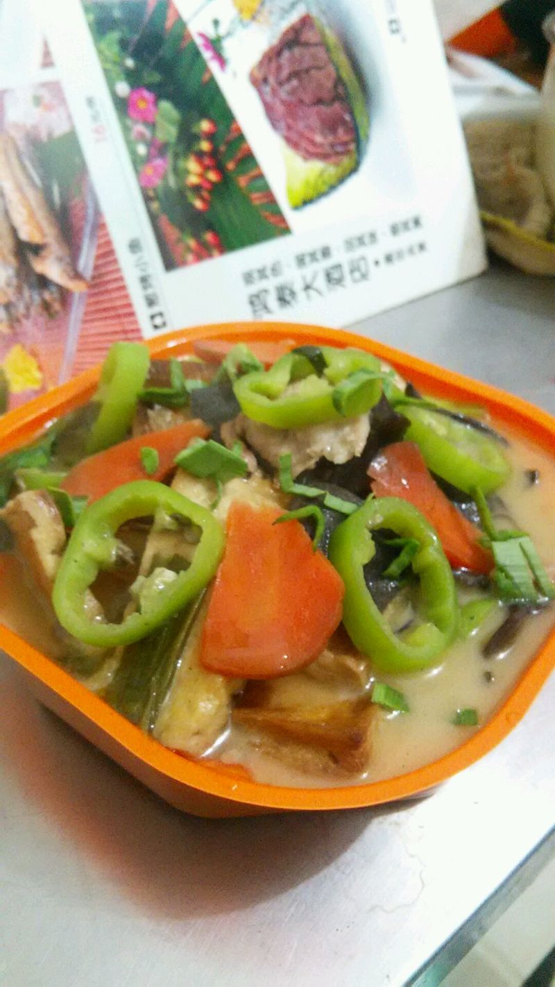 鸡汁老豆腐