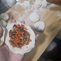 茶树菇肉包子的做法图解6