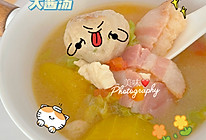 #夏日开胃餐#杂七杂八大酱汤！鲜美开胃！的做法